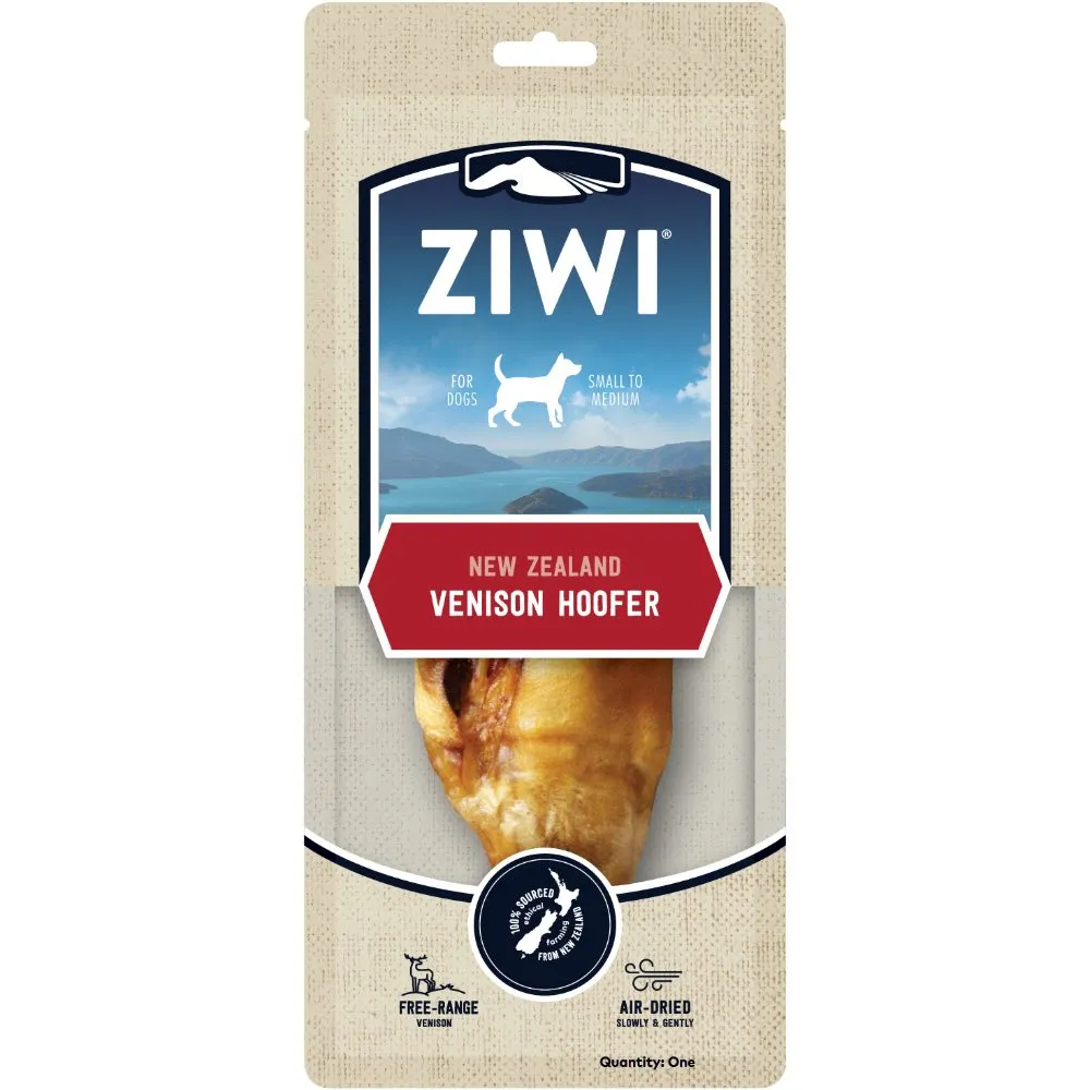 20% OFF (Exp 3Dec24): ZiwiPeak New Zealand Venison Hoofer Dog Chew