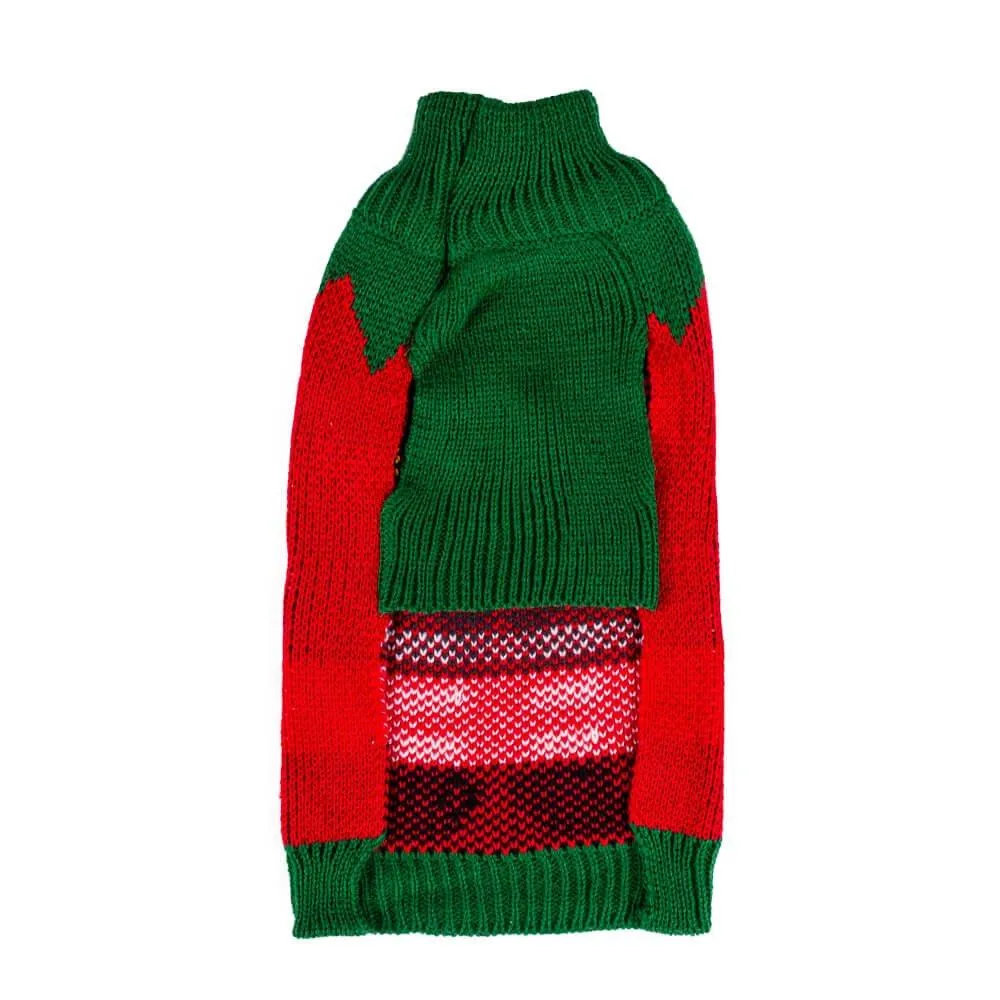 AllPetSolutions Dog Christmas Elf Jumper S/M/L
