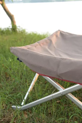 AREFFA Foldable Dog Bed with Removable Cover - Waterproof, Lightweight & Portable for Camping, Travel, Indoor Use