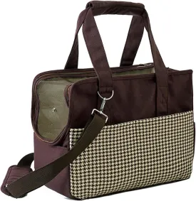Brown Small Dog Puppy Purse for Woman Bag Carrier for Pets Cat Kitties Fashion Outdoor