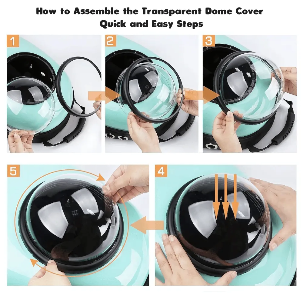 Bubble View Pet Carrier Backpack