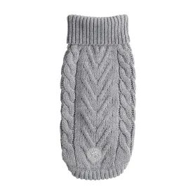 Chalet Dog Sweater Grey