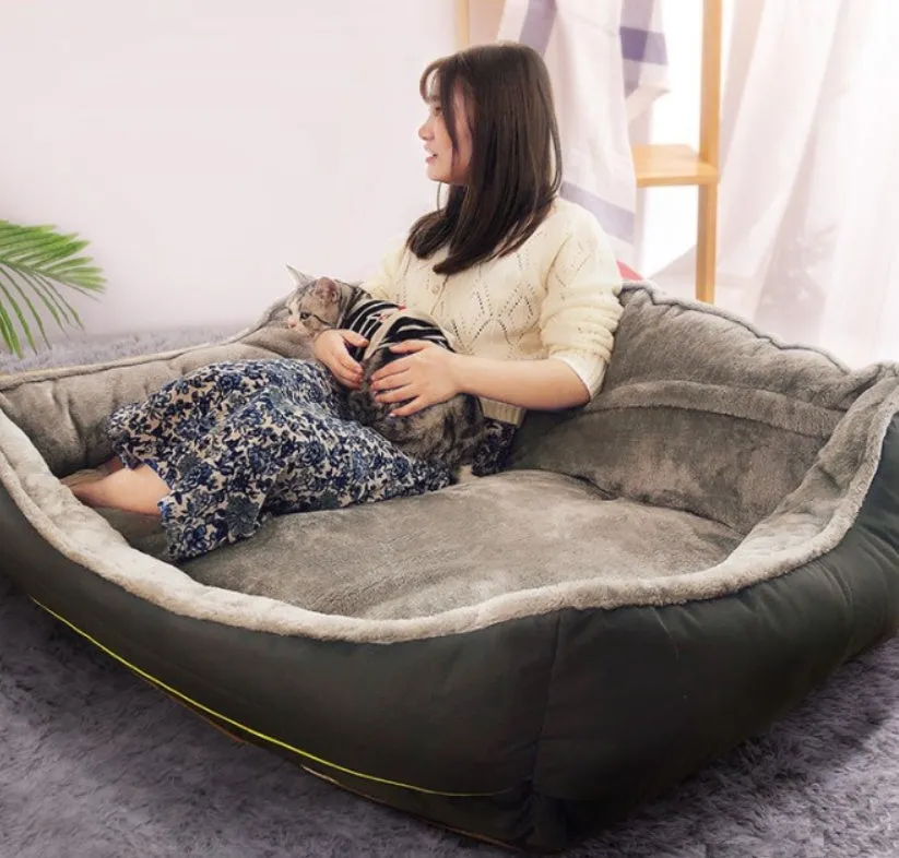 Cozy Dog Sofa Bed – Perfect Lounge Spot for Pets