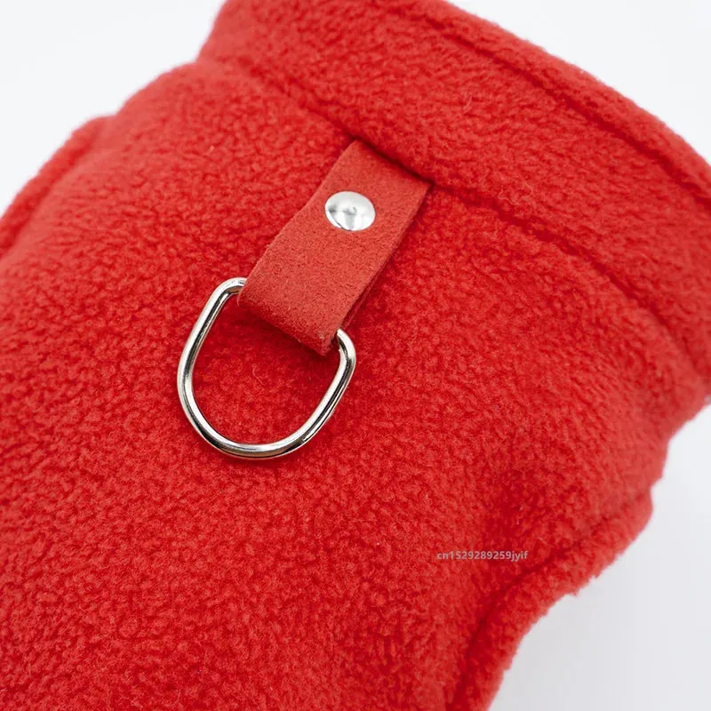 Cozy Winter Fleece Vest for Small Dogs and Cats