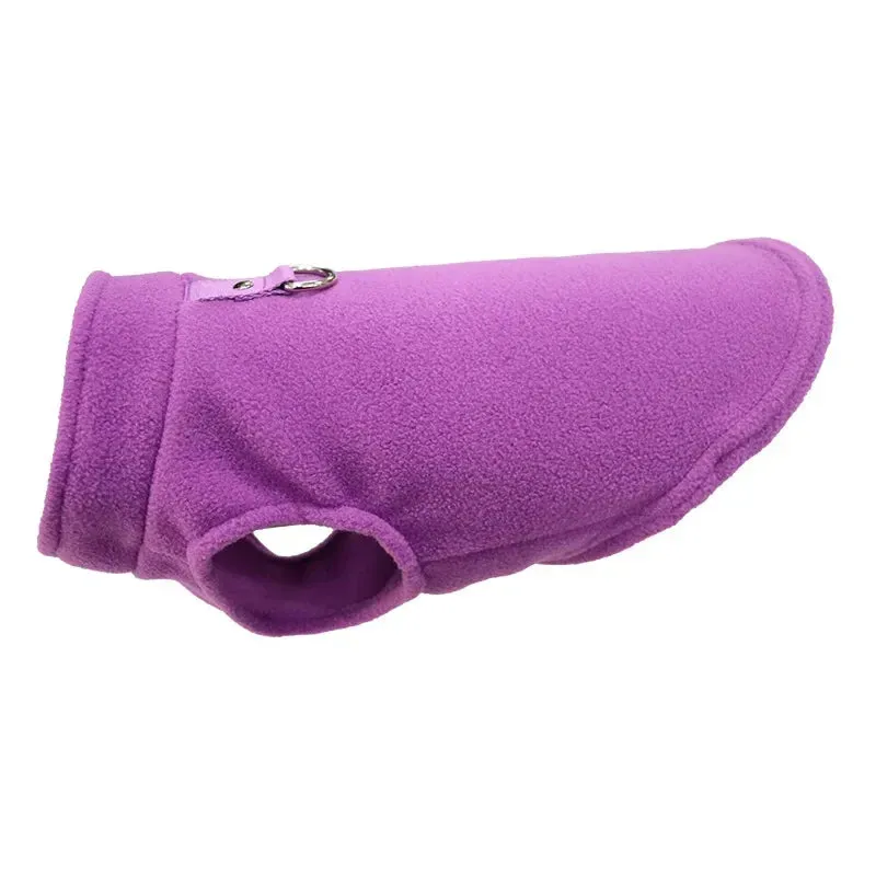 Cozy Winter Fleece Vest for Small Dogs and Cats