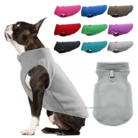 Cozy Winter Fleece Vest for Small Dogs and Cats