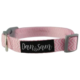 Dan & Sam - Dog Collar (Candy Floss)