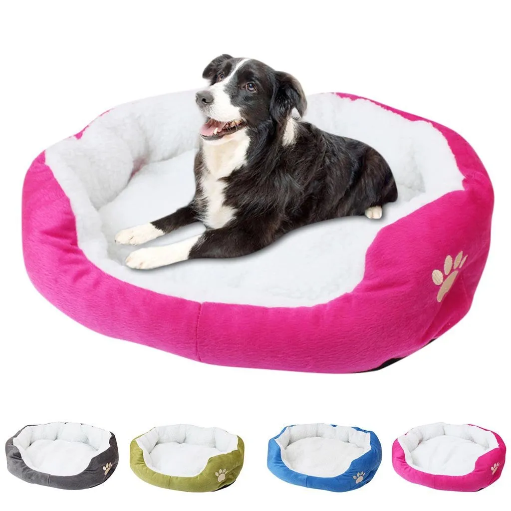 Deluxe Warm Soft Dog Bed