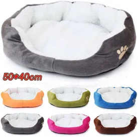Deluxe Warm Soft Dog Bed
