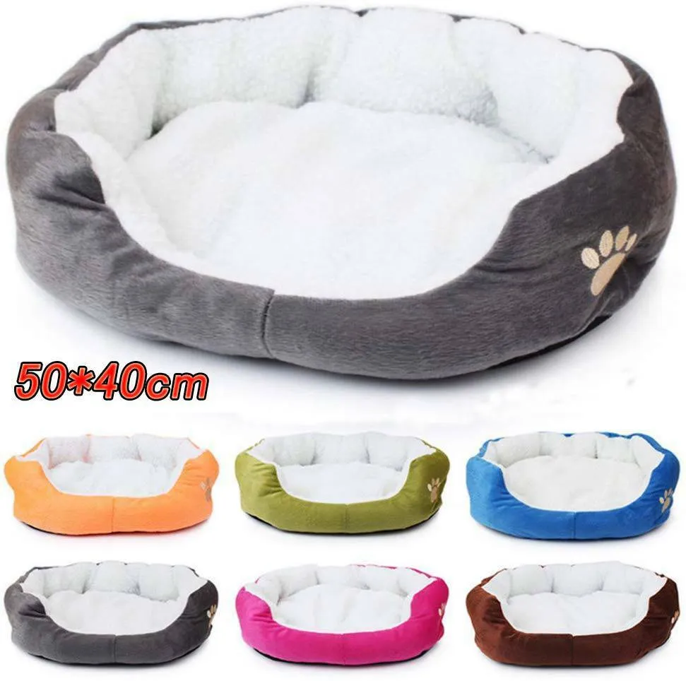 Deluxe Warm Soft Dog Bed