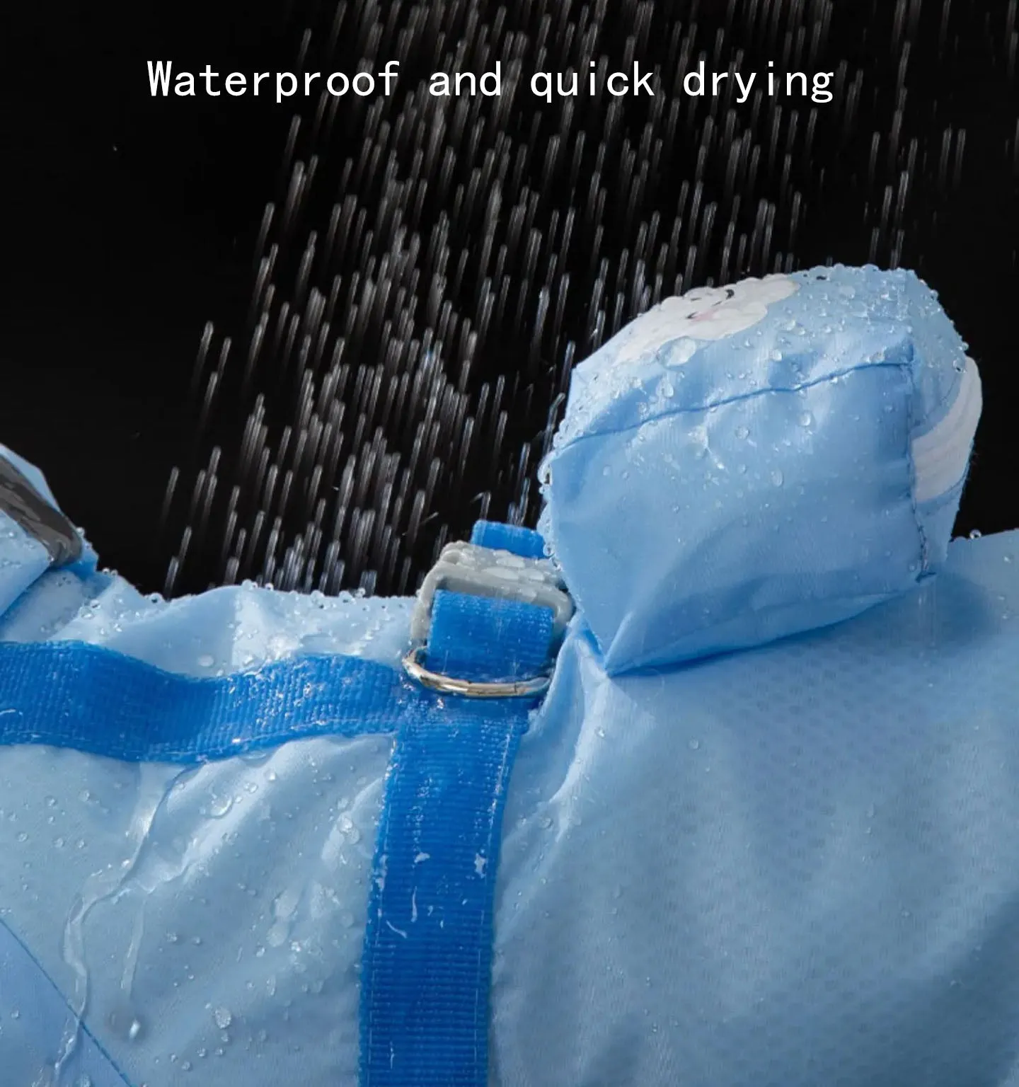 Dog Raincoat, Clear Hooded Raincoat