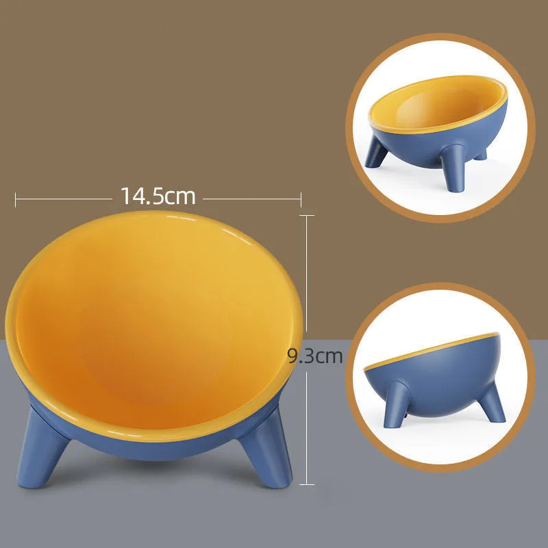 Durable 15° Tilt Cat Bowl - Non-Toxic, High Capacity, Stable & Easy to Clean