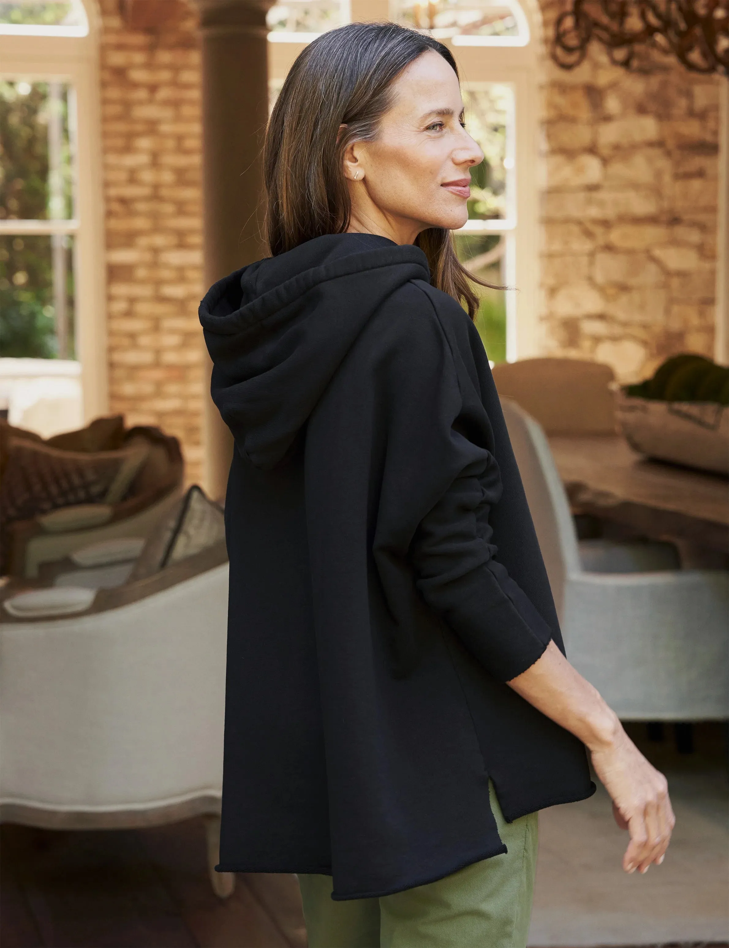 Kane Oversized Hoodie | Black