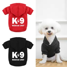 Letter Print Dog Sweatshirt