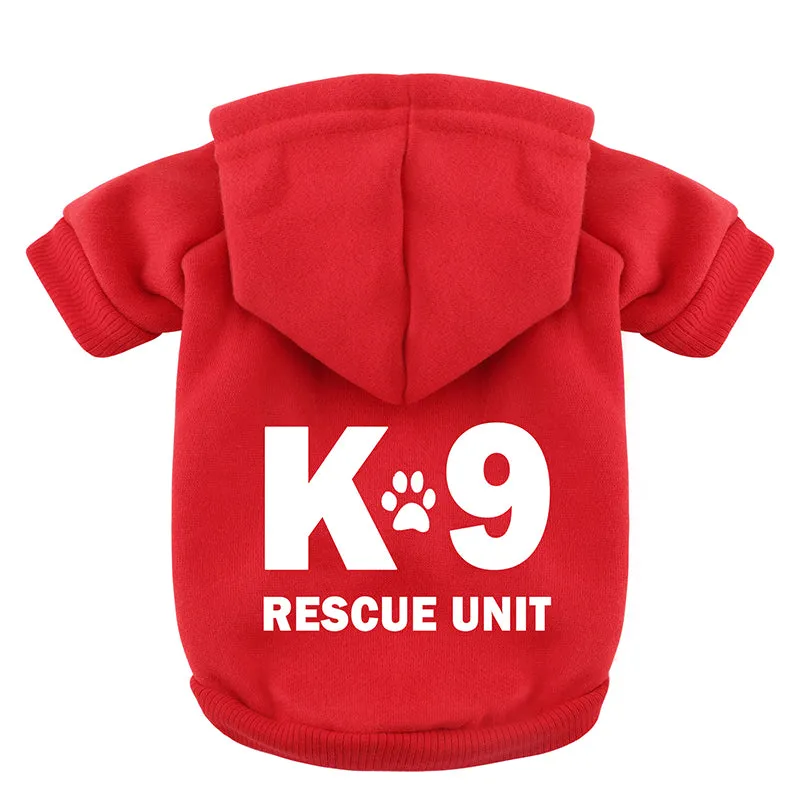 Letter Print Dog Sweatshirt