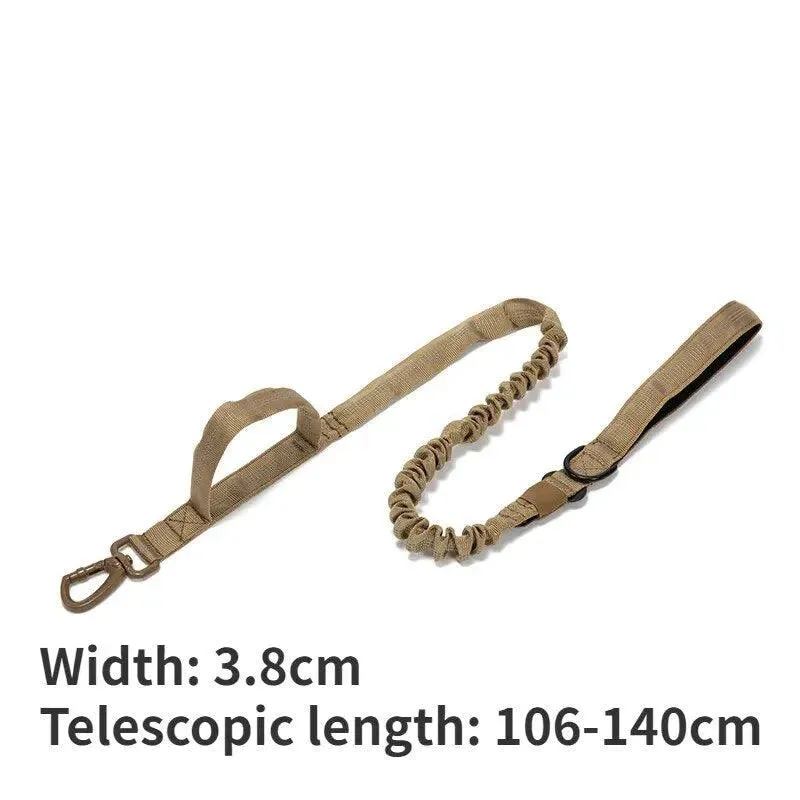 Military Tactical Dog Collar and Leash