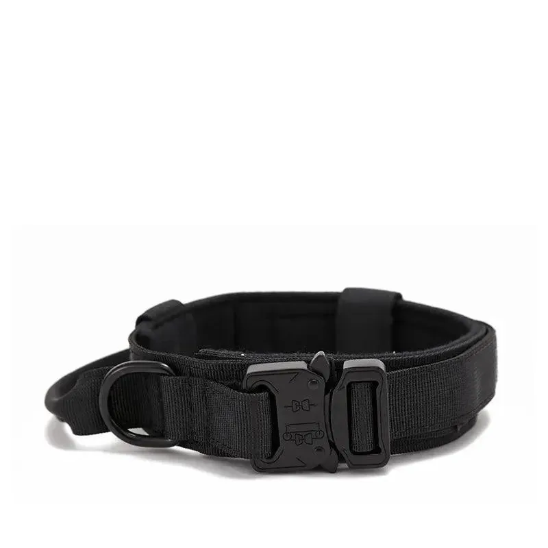 Military Tactical Dog Collar and Leash