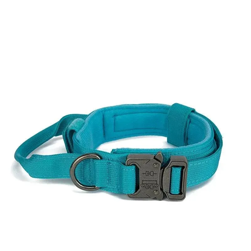 Military Tactical Dog Collar and Leash