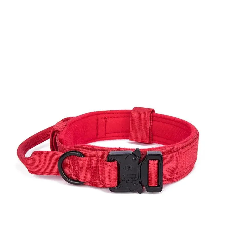 Military Tactical Dog Collar and Leash