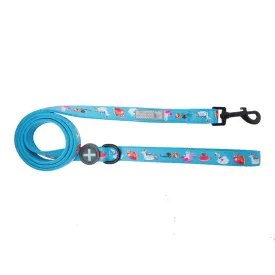 Moo Twig Pool Pawty Two-Faced Neoprene Handle Dog Leash