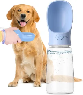 Mr. Pen Portable Dog Water Bottle - 19oz, Blue, Travel & Dispenser for Dogs