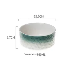 PAWS ASIA Amazon New High Quality Luxury Modern Elevated Designed Unique Ceramic Cat Bowl Dog With Wood Stand