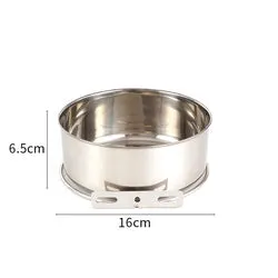 PAWS ASIA Factory Stainless Steel Height Adjustable Portable Pet Travel Transport Feeding Fixed Hanging Dog Bowl