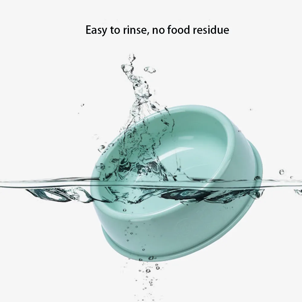 PAWS ASIA Lazada Best Selling Portable Cute Travel Round Feeding Drinking Eco Friendly Plastic Dog Bowls