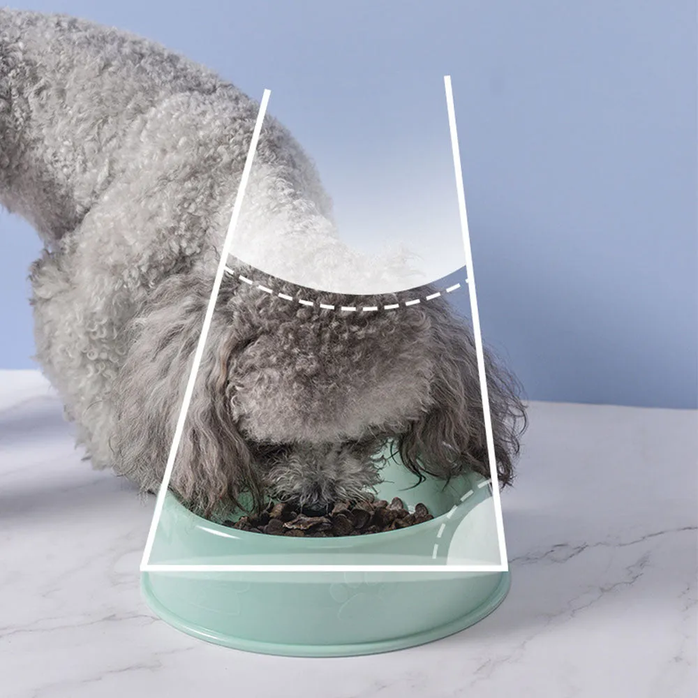 PAWS ASIA Lazada Best Selling Portable Cute Travel Round Feeding Drinking Eco Friendly Plastic Dog Bowls