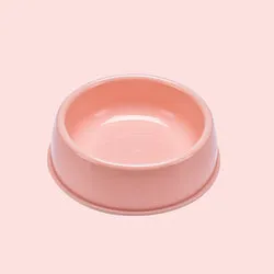 PAWS ASIA Lazada Best Selling Portable Cute Travel Round Feeding Drinking Eco Friendly Plastic Dog Bowls