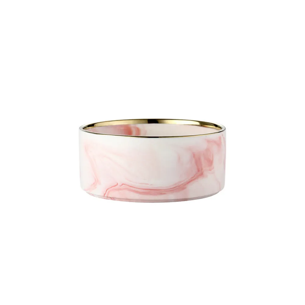 PAWS ASIA Manufacturers Luxury Elevated Pink Eco Dog Bowl With Wood Stand