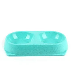 PAWS ASIA Suppliers Dropshipping Cheap Anti Over Dual Purpose Cute Round Pet Feeding Bowls For Cat Dog