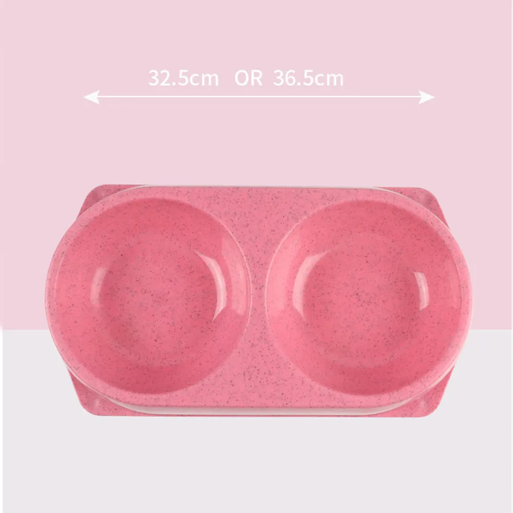 PAWS ASIA Suppliers Dropshipping Cheap Anti Over Dual Purpose Cute Round Pet Feeding Bowls For Cat Dog