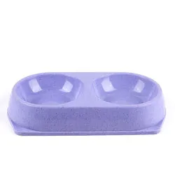 PAWS ASIA Suppliers Dropshipping Cheap Anti Over Dual Purpose Cute Round Pet Feeding Bowls For Cat Dog