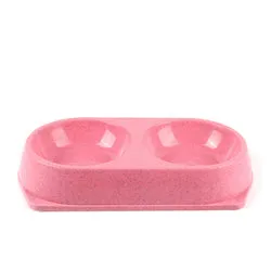PAWS ASIA Suppliers Dropshipping Cheap Anti Over Dual Purpose Cute Round Pet Feeding Bowls For Cat Dog