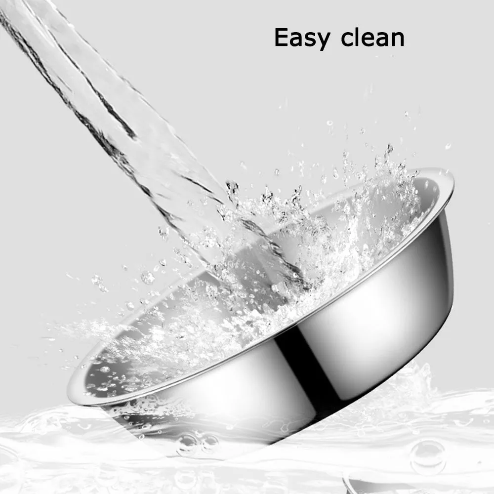 PAWS ASIA Suppliers Hot Sale High Quality Portable Travel Stainless Steel Feeding Big Dog Bowl Cat Pet Feeder
