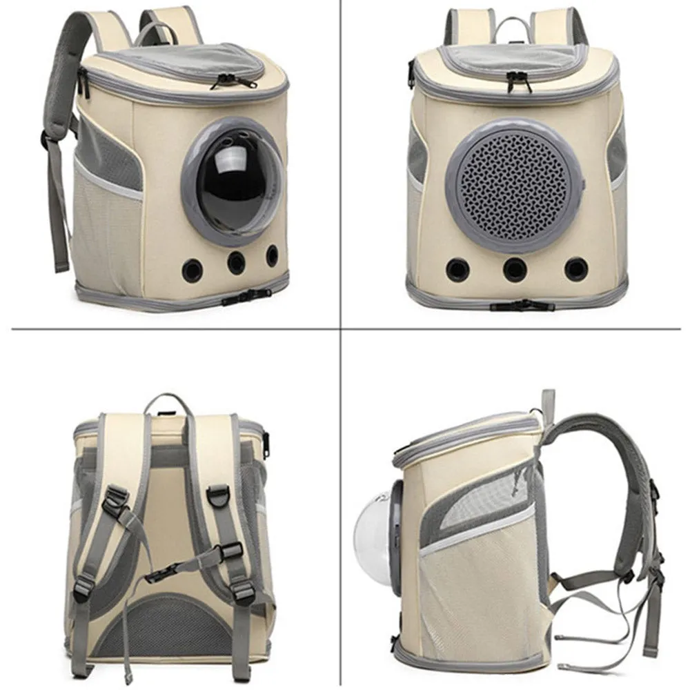 PAWS ASIA Suppliers Luxury Outdoor Portable Foldable Bike Pet Carrier BackPack Cat Travel Space Bag Dog