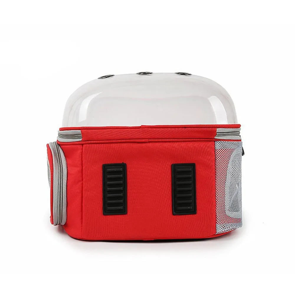 PAWS ASIA Wholesale Fashion Hiking  Portable Transparent Clear Pet Carrier Cat Backpack Dog