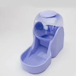 PAWS ASIA Wholesale Pet Supplies Eco Friendly Plastic Non Slip Double Automatic Pet Feeder Dog Bowl Set
