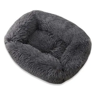 Pet Dog Warm Winter Soft Bed Rectangle Long Plush Mat