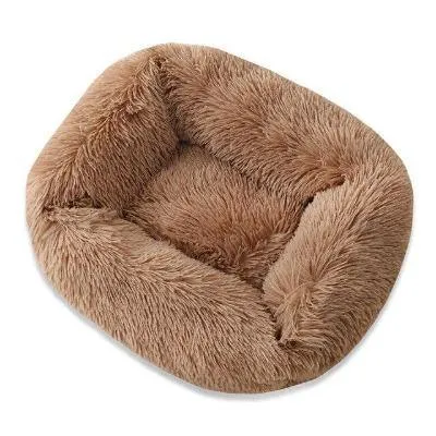 Pet Dog Warm Winter Soft Bed Rectangle Long Plush Mat