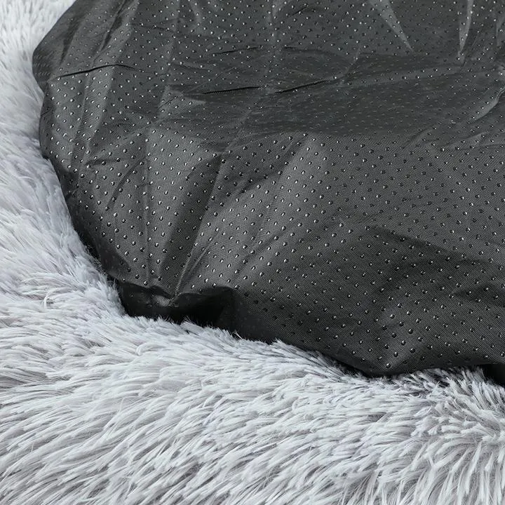 Pet Dog/Cat Soft Plush Round Cushion Bed 60cm / 80cm