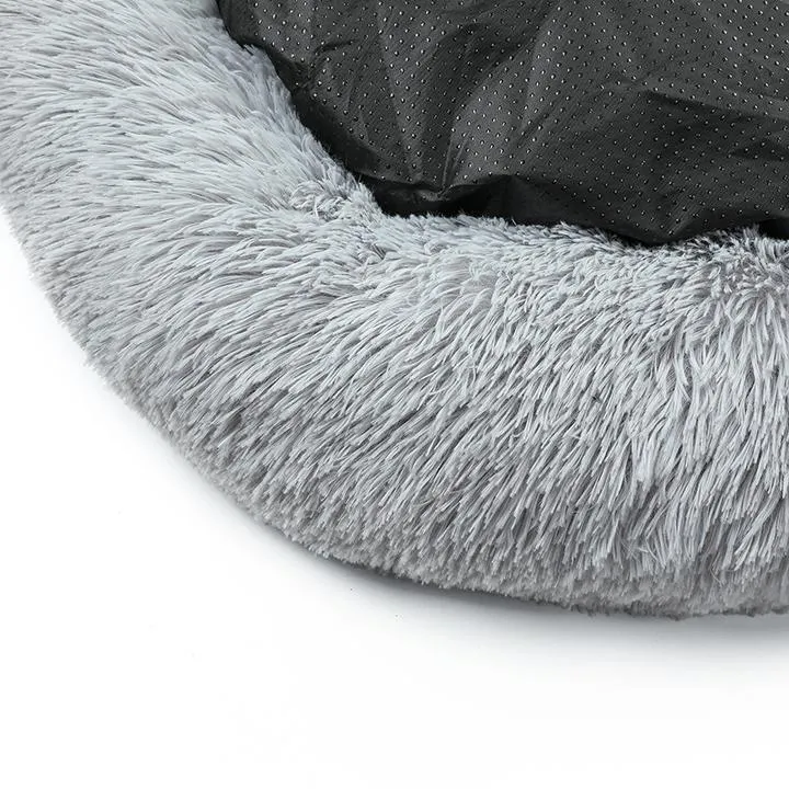 Pet Dog/Cat Soft Plush Round Cushion Bed 60cm / 80cm