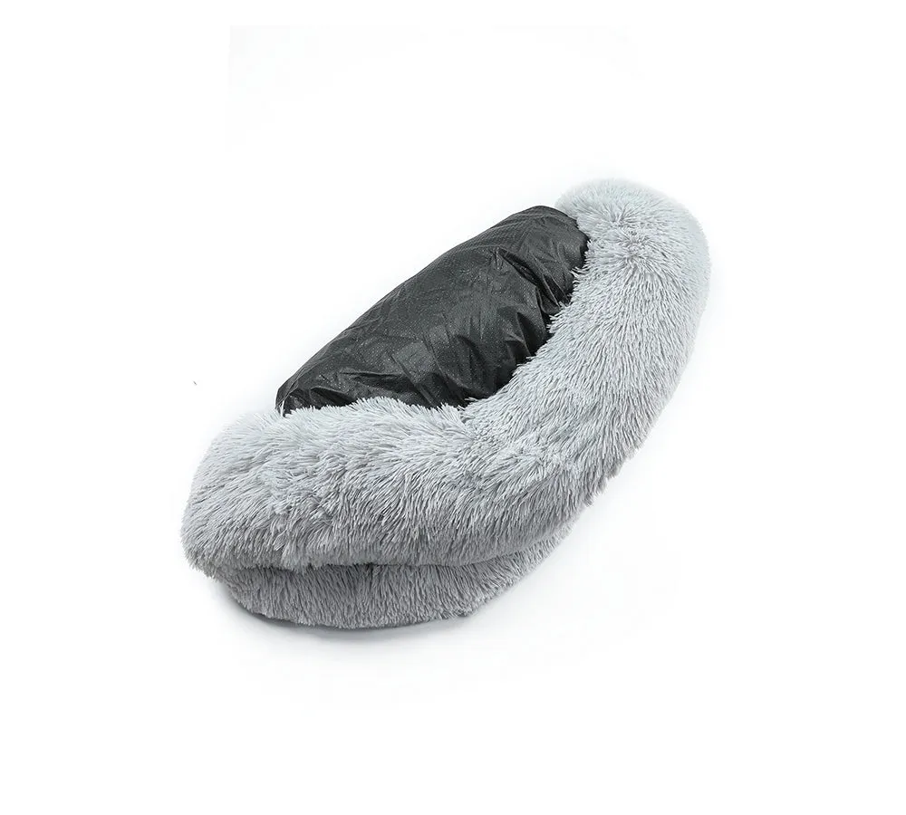 Pet Dog/Cat Soft Plush Round Cushion Bed 80cm