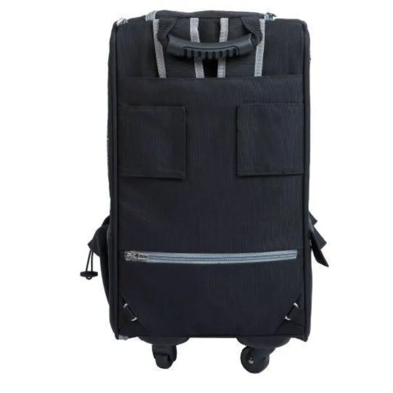 Petique, 5-in-1 Dog Carrier Cap. 25 lbs. [Backpack/Tote/Roller Bag/Car Seat]