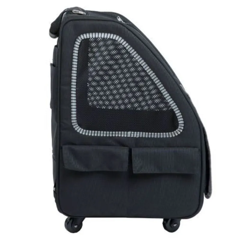 Petique, 5-in-1 Dog Carrier Cap. 25 lbs. [Backpack/Tote/Roller Bag/Car Seat]