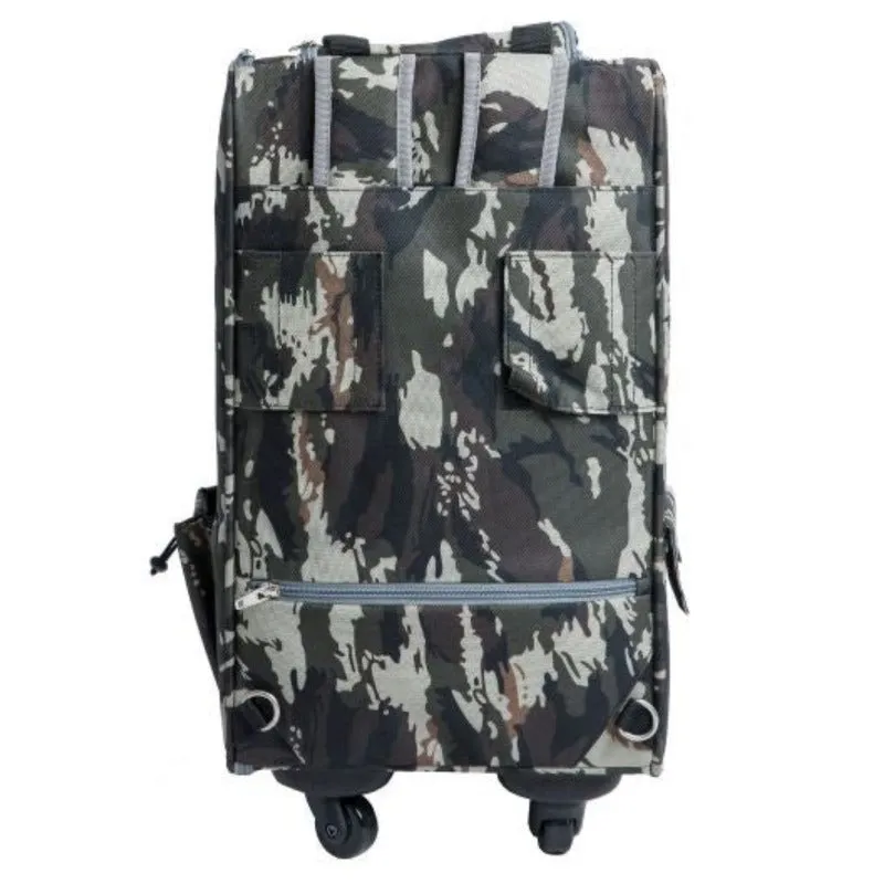 Petique, 5-in-1 Dog Carrier Cap. 25 lbs. [Backpack/Tote/Roller Bag/Car Seat]