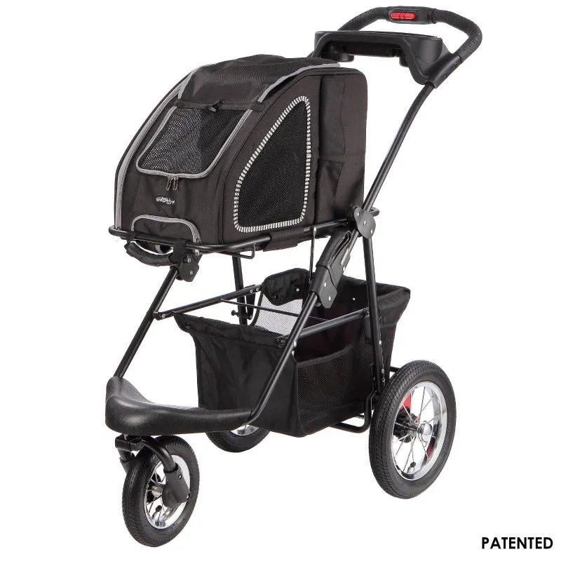 Petique, 5-in-1 Dog Stroller Complete Set Cap. 25 lbs.