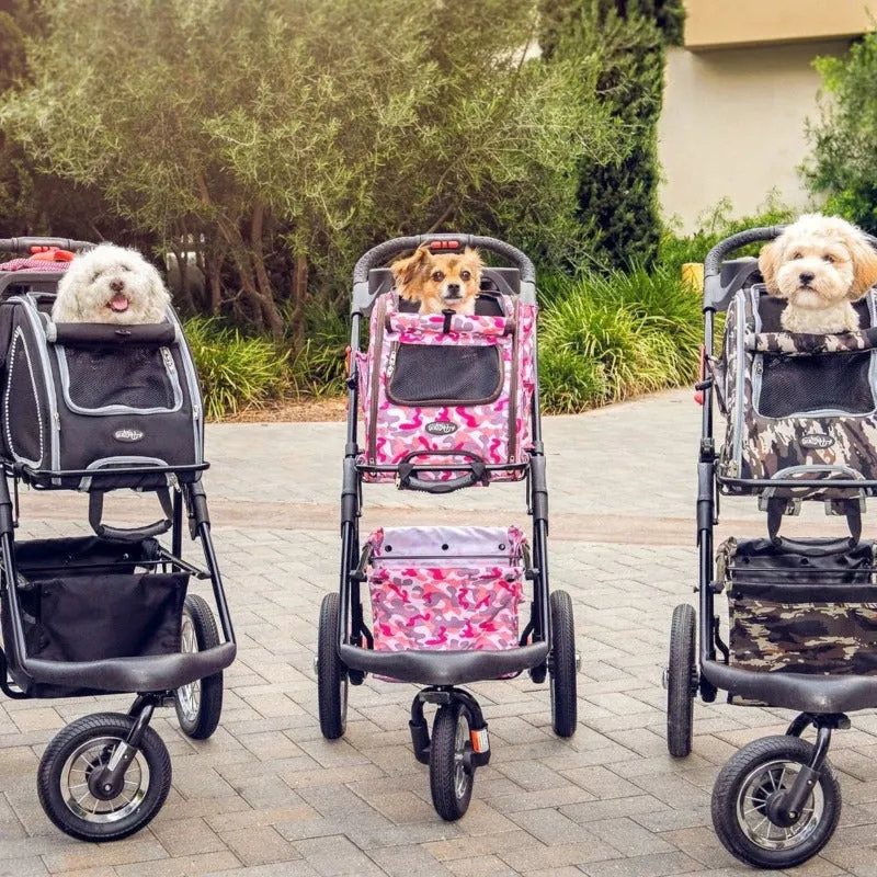 Petique, 5-in-1 Dog Stroller Complete Set Cap. 25 lbs.