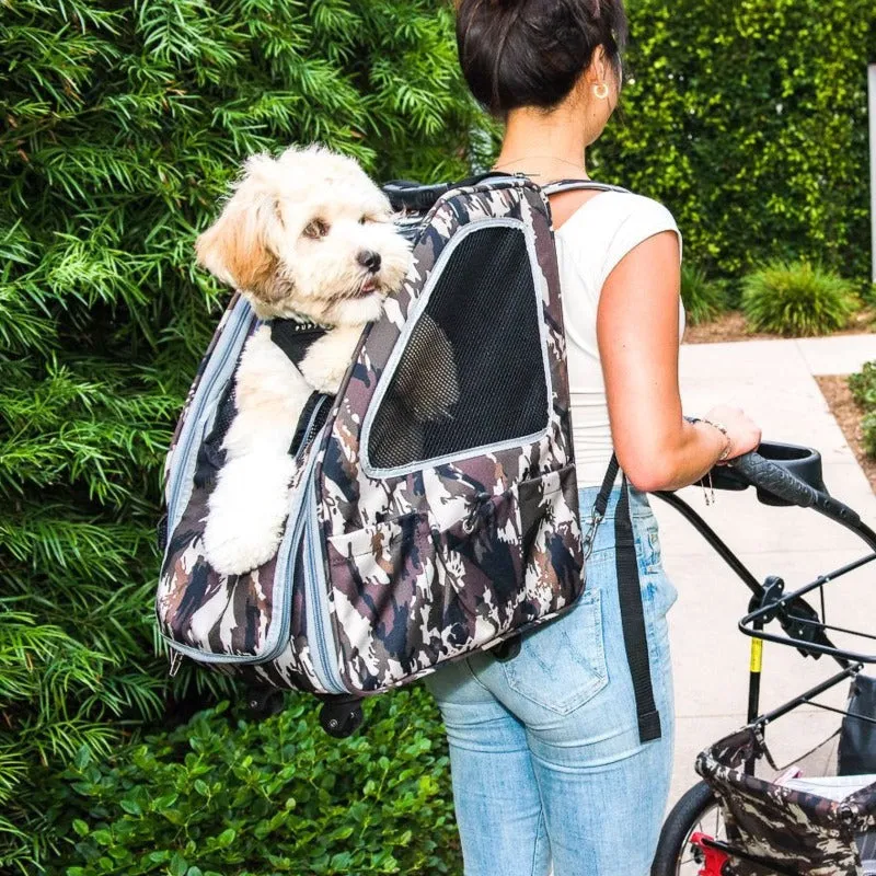 Petique, 5-in-1 Dog Stroller Complete Set Cap. 25 lbs.